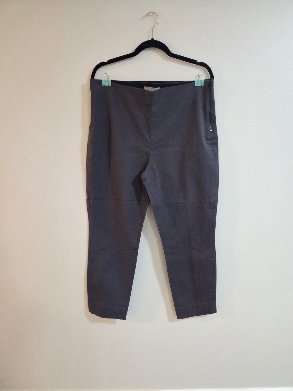 Everlane Cropped Ankle Pants - Gray